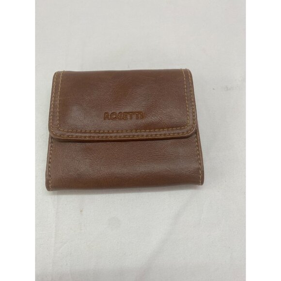 Rosetti Brown 100% Vinyl Coin Purse - Picture 1 of 5